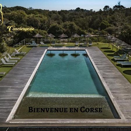 פורטו-וישיו Residence Cala Sultana N62 - 4 Pers Avec Piscine Chauffee- Acces Prive A La Plage De Santa Giulia מראה חיצוני תמונה