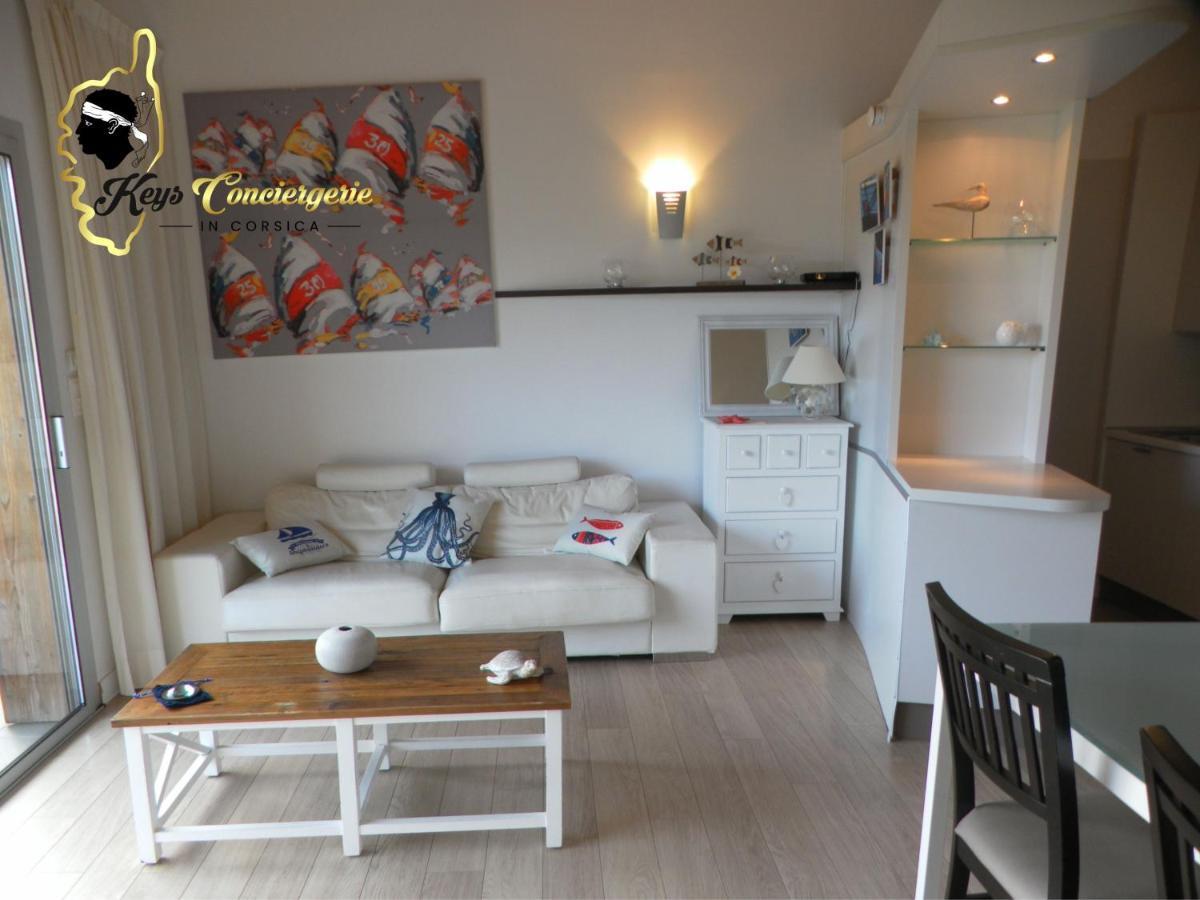 פורטו-וישיו Residence Cala Sultana N62 - 4 Pers Avec Piscine Chauffee- Acces Prive A La Plage De Santa Giulia מראה חיצוני תמונה
