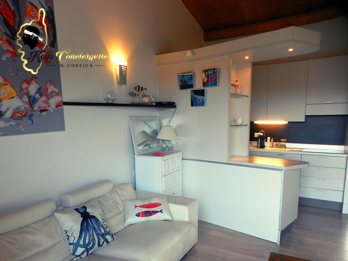 פורטו-וישיו Residence Cala Sultana N62 - 4 Pers Avec Piscine Chauffee- Acces Prive A La Plage De Santa Giulia מראה חיצוני תמונה