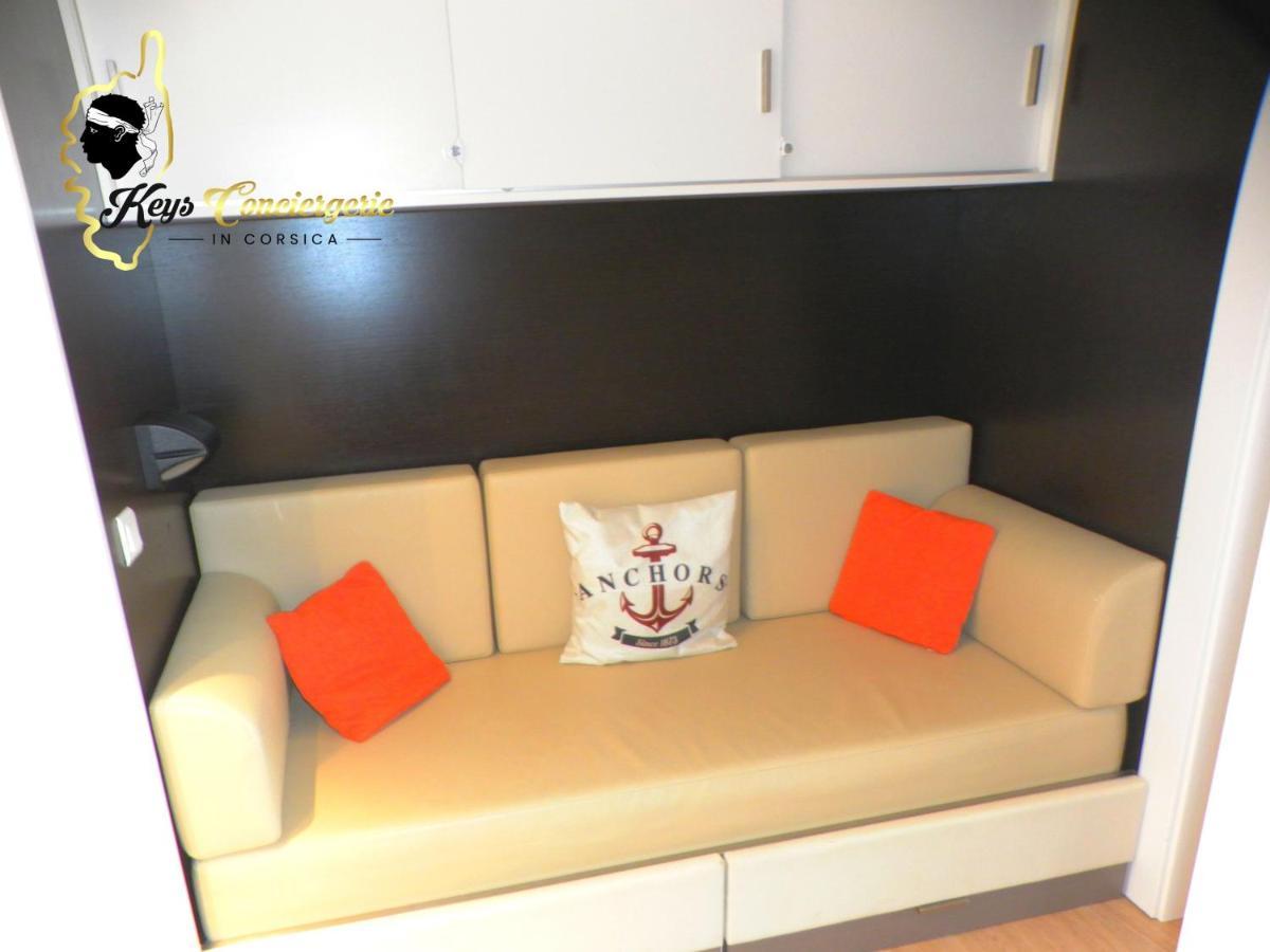 פורטו-וישיו Residence Cala Sultana N62 - 4 Pers Avec Piscine Chauffee- Acces Prive A La Plage De Santa Giulia מראה חיצוני תמונה