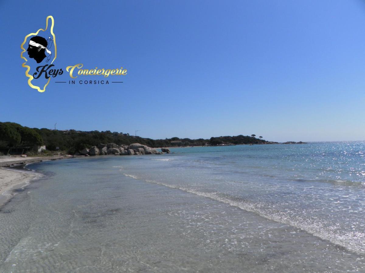 פורטו-וישיו Residence Cala Sultana N62 - 4 Pers Avec Piscine Chauffee- Acces Prive A La Plage De Santa Giulia מראה חיצוני תמונה