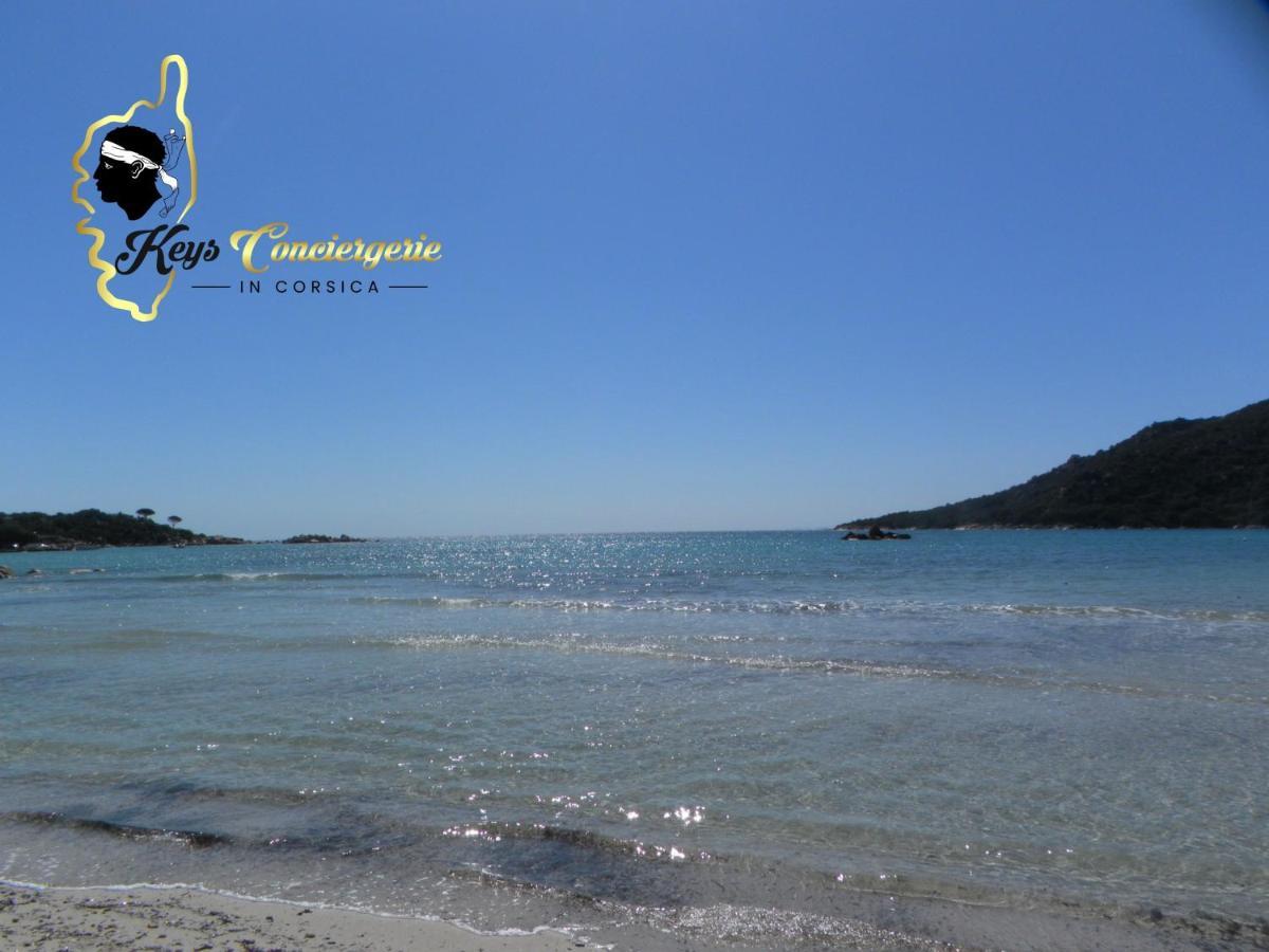 פורטו-וישיו Residence Cala Sultana N62 - 4 Pers Avec Piscine Chauffee- Acces Prive A La Plage De Santa Giulia מראה חיצוני תמונה