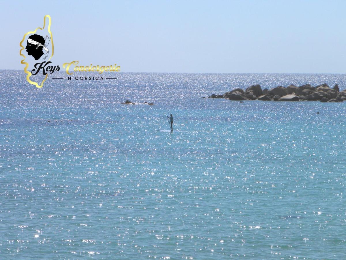 פורטו-וישיו Residence Cala Sultana N62 - 4 Pers Avec Piscine Chauffee- Acces Prive A La Plage De Santa Giulia מראה חיצוני תמונה