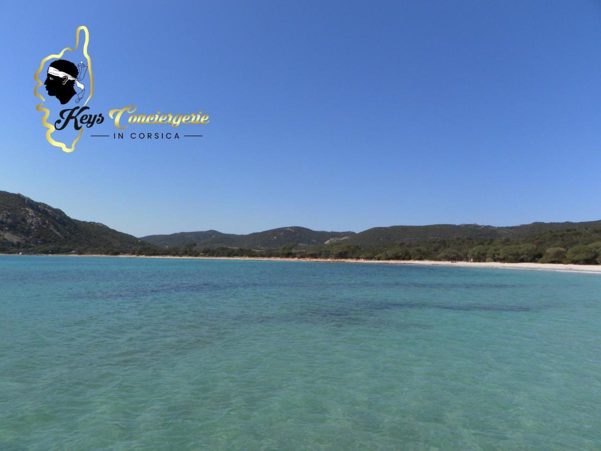 פורטו-וישיו Residence Cala Sultana N62 - 4 Pers Avec Piscine Chauffee- Acces Prive A La Plage De Santa Giulia מראה חיצוני תמונה